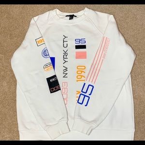 Crew neck sweatshirt